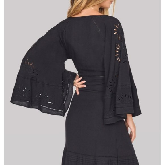 NWT Amuse Society Daydreamer Dress Midi Dress.  SZ 5 - Picture 2 of 3